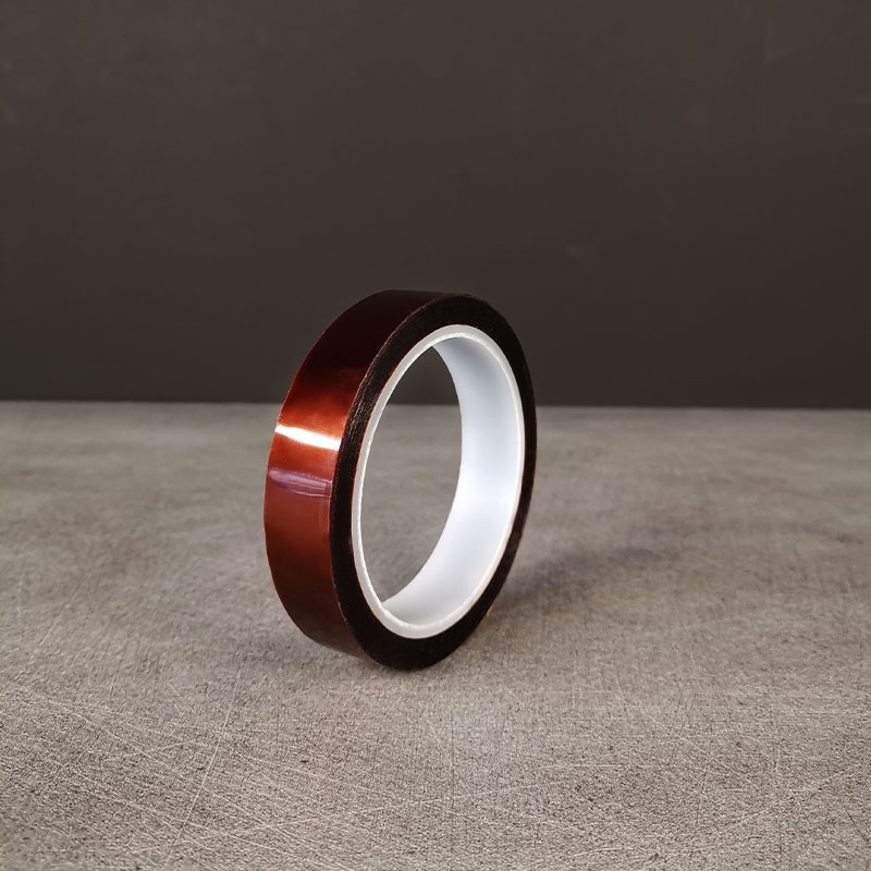 Ruban adhésif acrylique Nitto sur support polyimide Kapton ambre