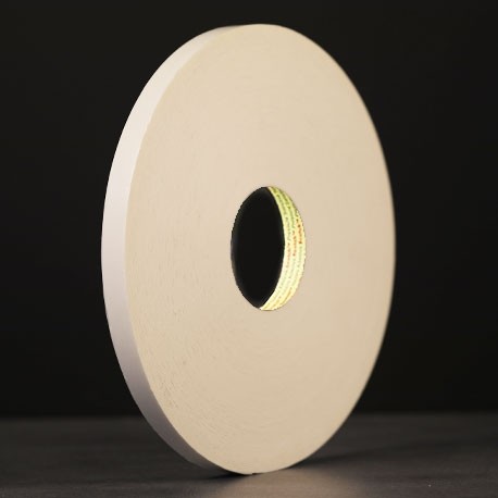 Ruban mousse acrylique blanc 3M support vinyle
